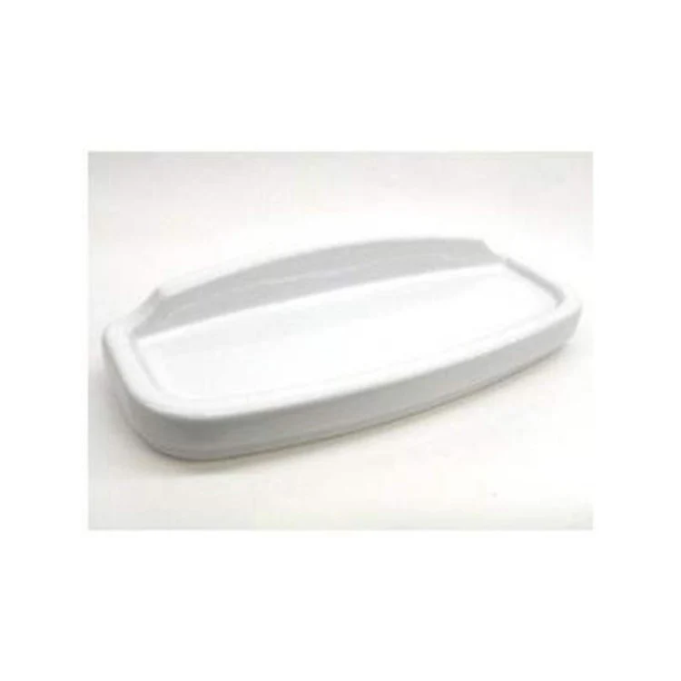 Tank Cover Eco Clayton with Velcro Tape Cotton 8-1/8 x 20-5/8 Inch Vitreous China for ST753E 8-1/8 Inch - Frankwebs
