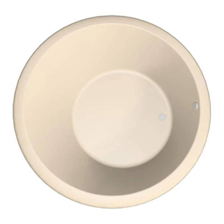 Combination Tub Designer Collection Redondo 60 x 60 x 20 Inch Drop-In End Drain Biscuit Circular - Frankwebs