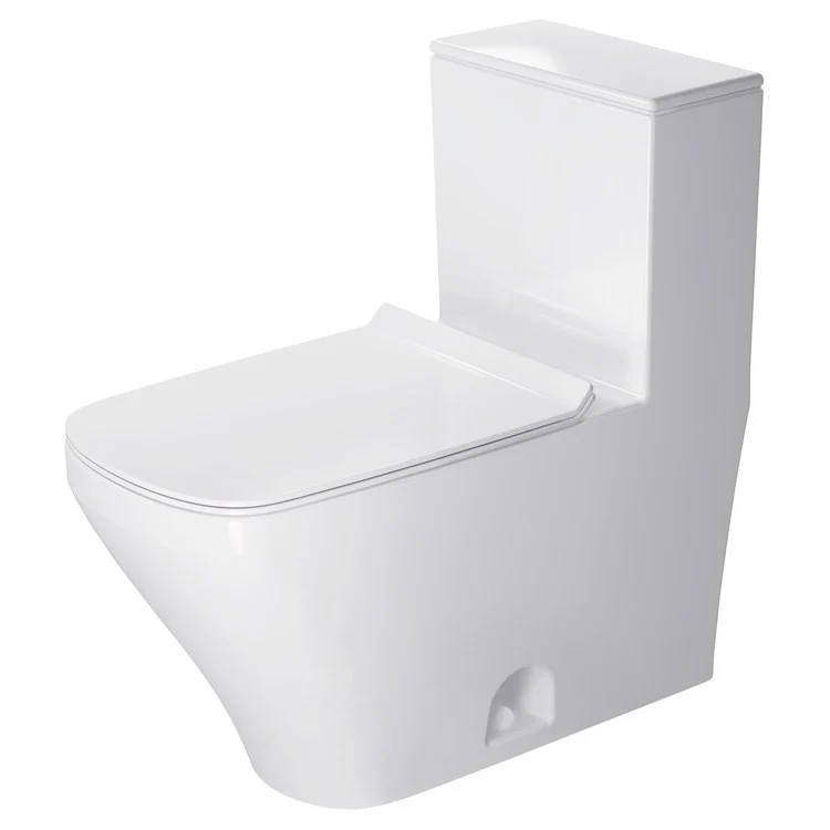 Toilet Durastyle 1PC White Elongated WaterSense/cCPU Listed 1.28 Gallons per Minute Left Hand - Frankwebs