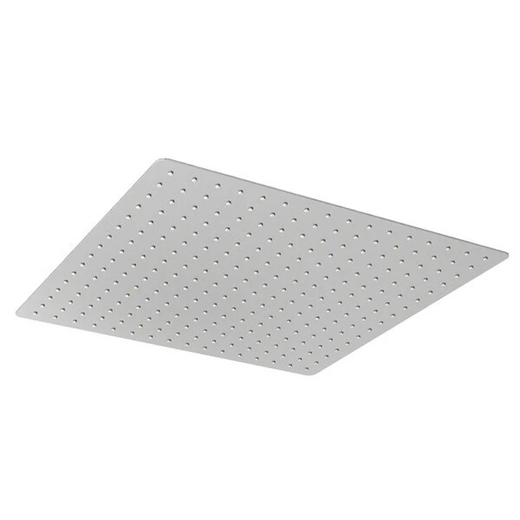 Showerhead 1 Function Rain Square Chrome 20 Inch 2.5 Gallons per Minute - Frankwebs