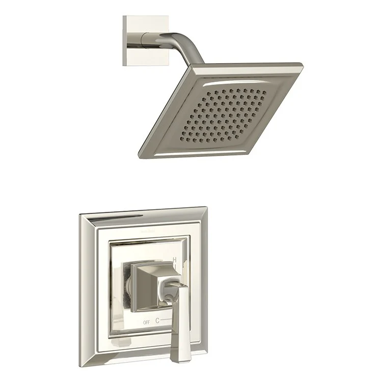 Town Square S Pressure Balance Shower Valve Trim with Cartridge and Water-Saving Shower Head - Frankwebs