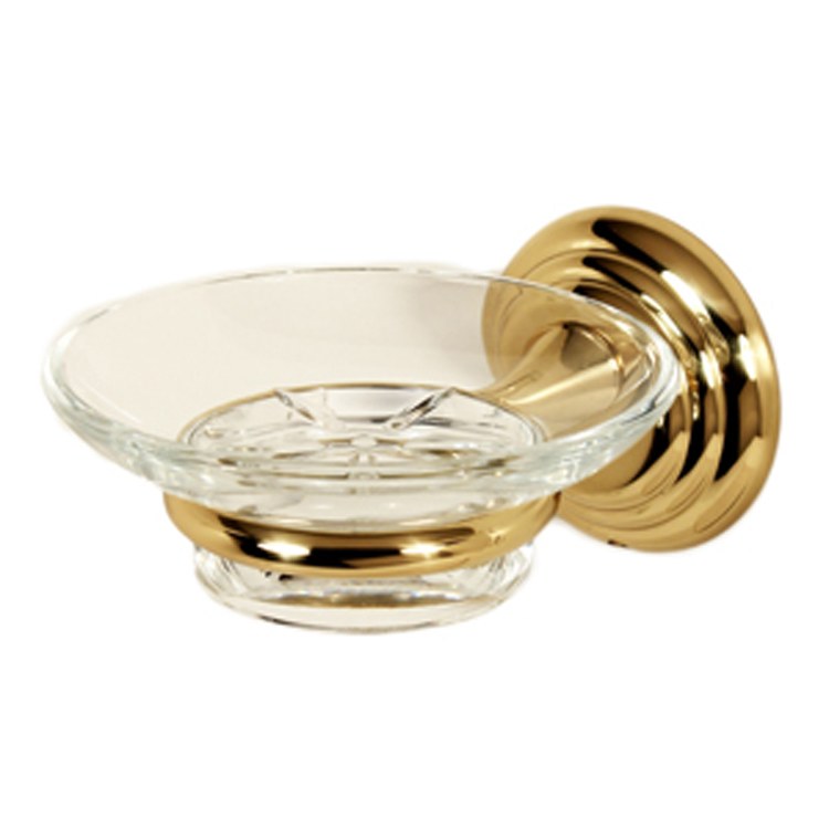 Soap Dish Embassy Bath Satin Nickel Concealed Wall Mount Round 5-1/4 x 4-1/4 x 2-5/8 Inch - Frankwebs