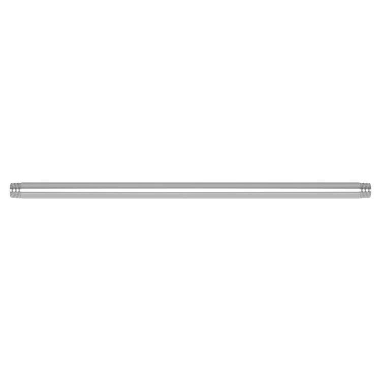 Shower Arm Flat Black 18 Inch 1/2
