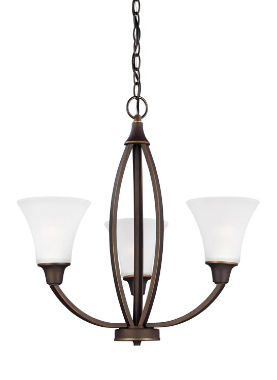 Metcalf Three-Light LED Chandelier - Frankwebs