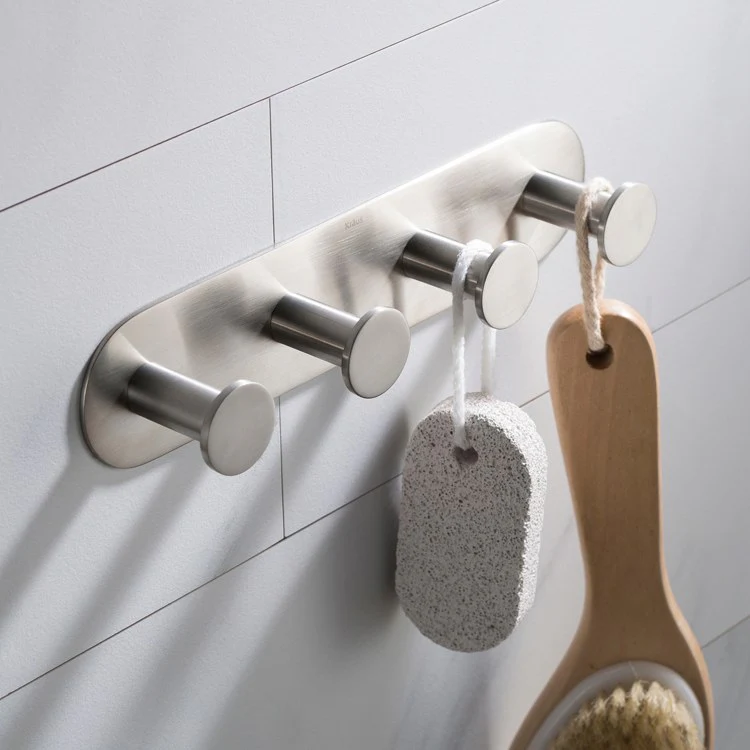 Elie Bathroom Robe and Towel Hook Rack with 4 Hooks - Frankwebs