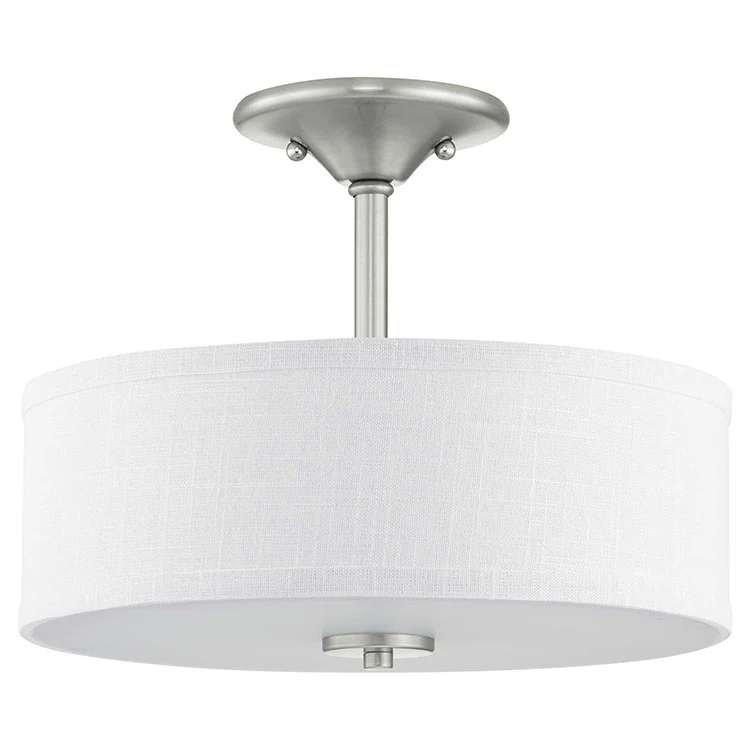 Inspire Two-Light Semi-Flush Mount Ceiling Fixture - Frankwebs