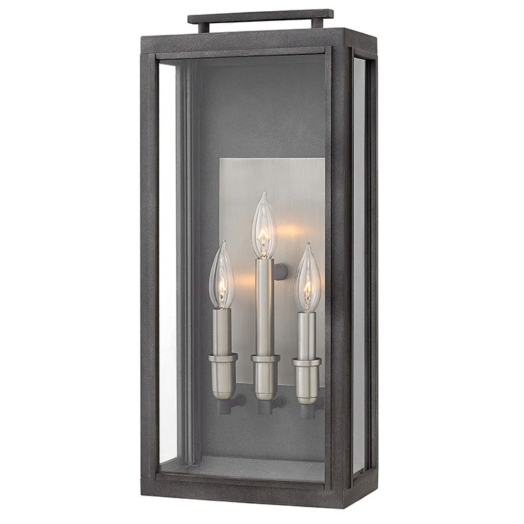 Sutcliffe Three-Light LED Large Wall-Mount Lantern - Frankwebs