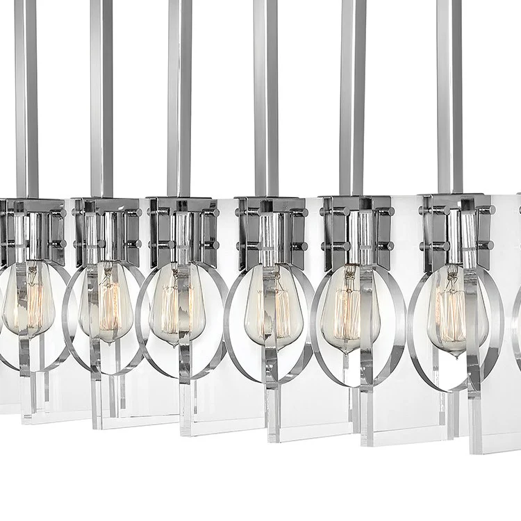 Ludlow Eight-Light Linear Chandelier - Frankwebs