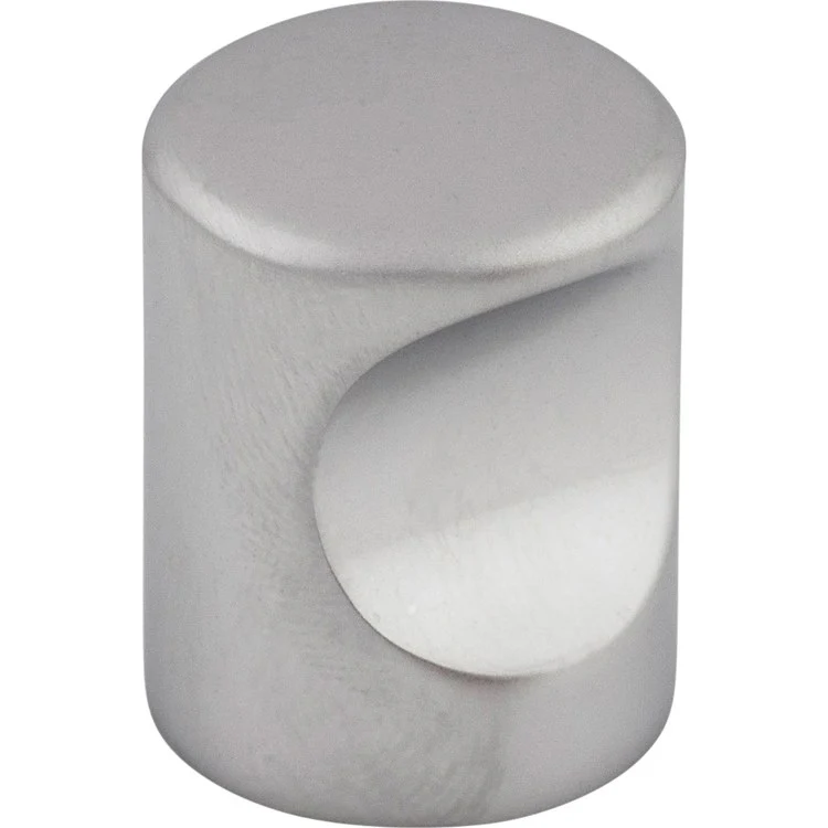 Knob Sanctuary II Nouveau Indent Round Aluminum Zinc Alloy 3/4 Inch 1 Inch - Frankwebs