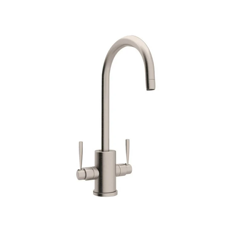 Bar Faucet Holborn Round Body 2 Lever CEC Satin English Gold 1.8 Gallons per Minute - Frankwebs
