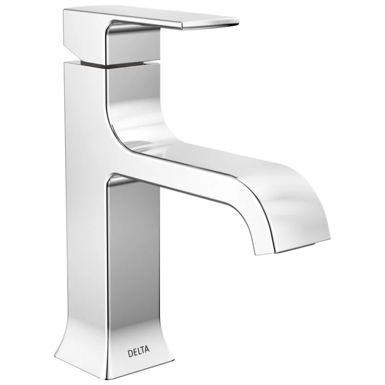 Lavatory Faucet Velum 1 Lever ADA WaterSense Chrome 1.2 Gallons per Minute 3-3/4 Inch - Frankwebs