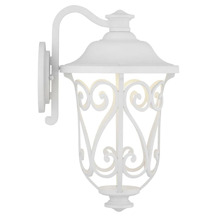 Leawood Single-Light LED Medium Outdoor Wall Lantern - Frankwebs