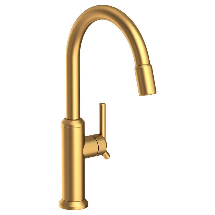 Kitchen Faucet Jeter 1 Lever ADA Polished Chrome Pull Down Spout Height 10-7/9 Inch 1.8 Gallons per Minute - Frankwebs
