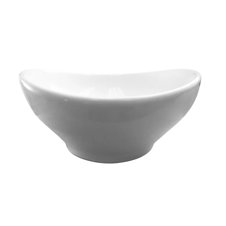 Vessel Fairfield Above Counter Oval 12 Inch White Vitreous China - Frankwebs