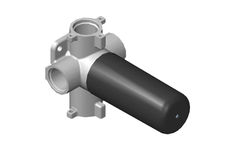 Rough-In Valve 3 Way Diverter Control with Off Function No Pass Through 3/4 Inch - Frankwebs