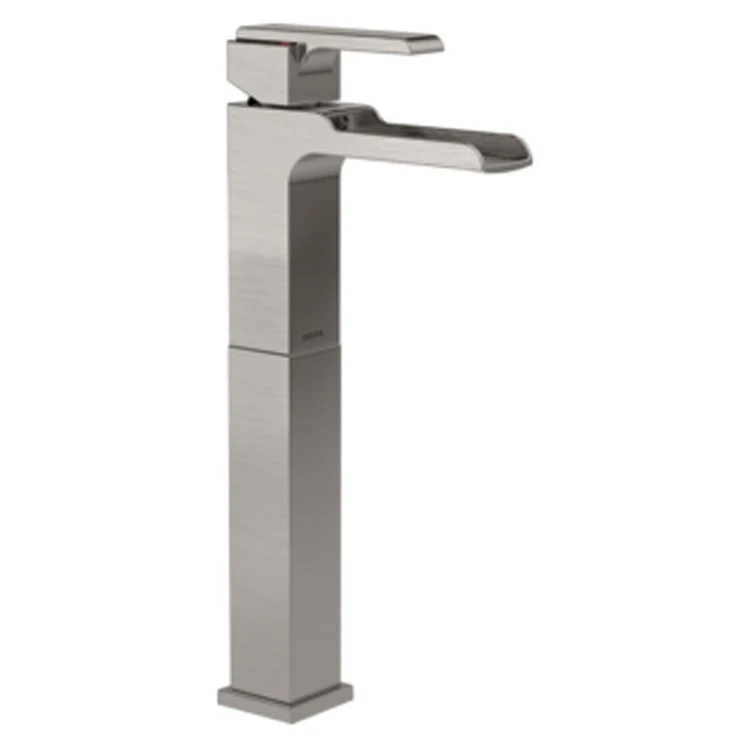 Vessel Faucet Ara 1 Lever ADA WaterSense Matte Black 1.2 Gallons per Minute Channel - Frankwebs