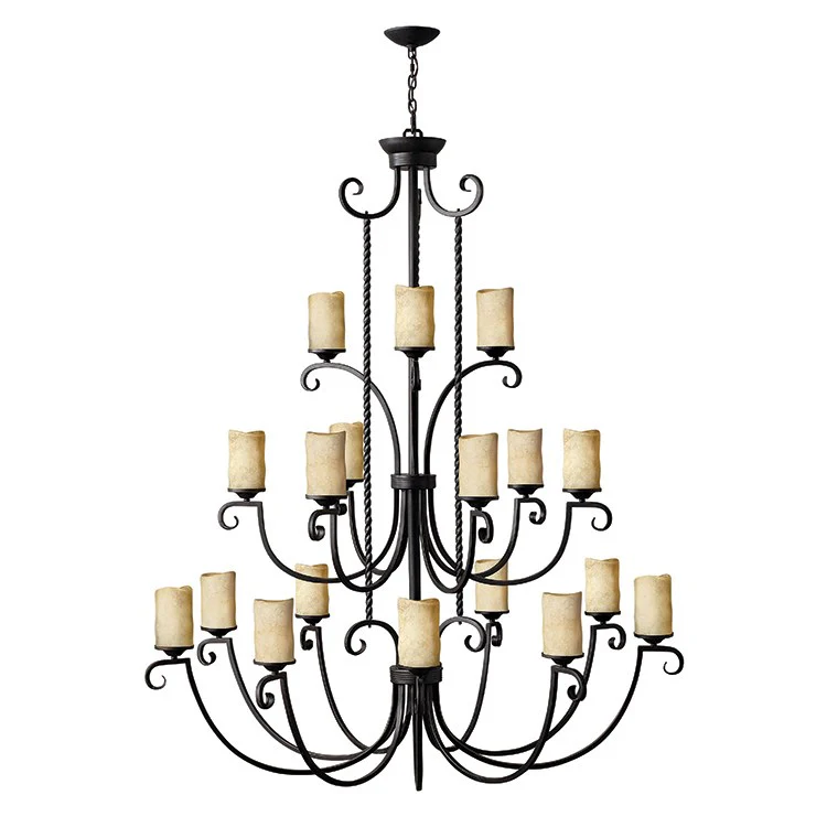 Casa Eighteen-Light Three-Tier Chandelier - Frankwebs