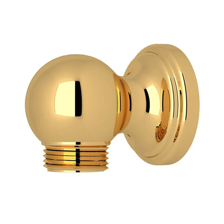 Handshower Elbow Drop 2.5 Inch Brass Polished Chrome 1/2IN FNPT Inlet 3/4IN Male Outlet for Riser - Frankwebs