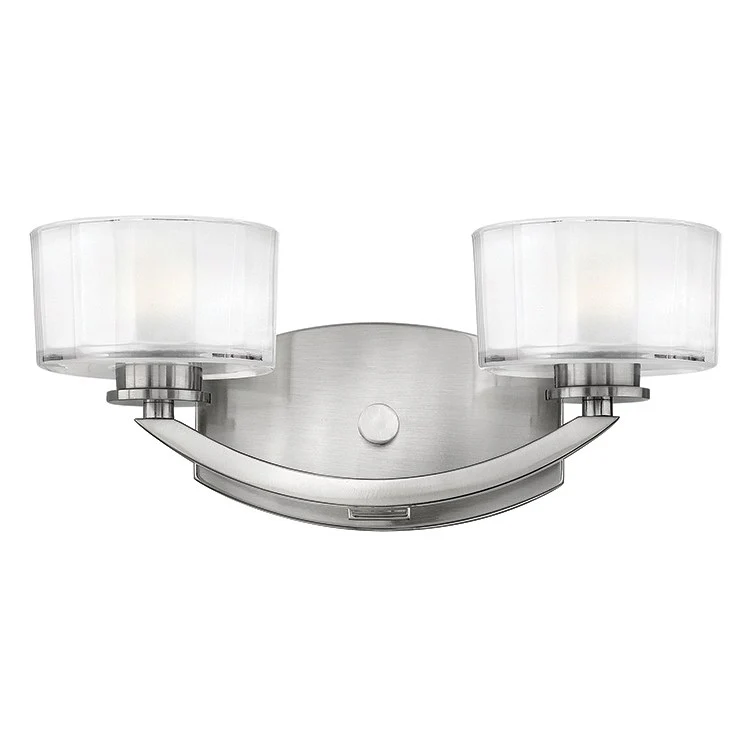 Meridian Two-Light Bathroom Lighting Fixture - Frankwebs