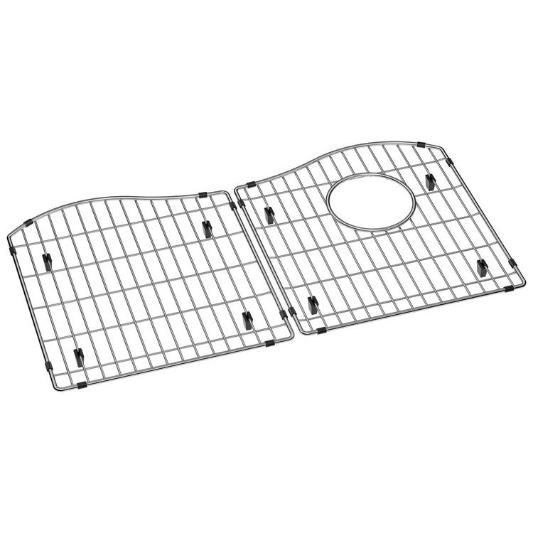 Sink Grid Bottom Grid 27.5 x 15 Inch Stainless Steel for Fits Bowl Size 30-5/16x17-7/8 Inch Bowls with Rear Right Drain Opening - Frankwebs