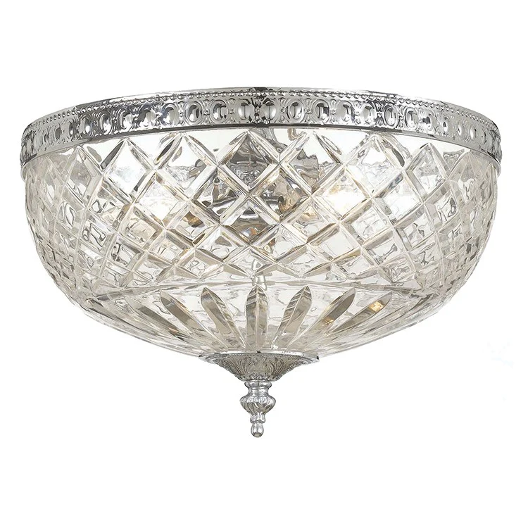 Ceiling Mount Collection Three-Light Flush Mount Ceiling Fixture - Frankwebs