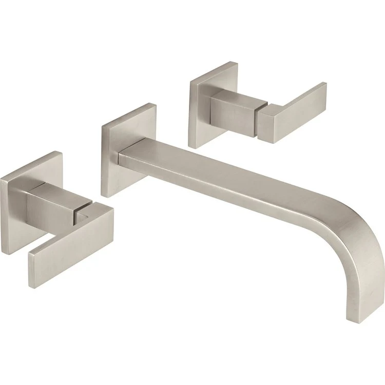 Lavatory Trim Terra Mar Vessel Wall 2 Lever Matte Black ADA 1.2 Gallons per Minute - Frankwebs