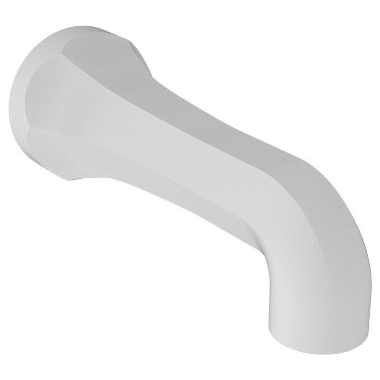 Tub Spout Less Diverter Satin Nickel PVD 7-5/9 Inch Brass - Frankwebs