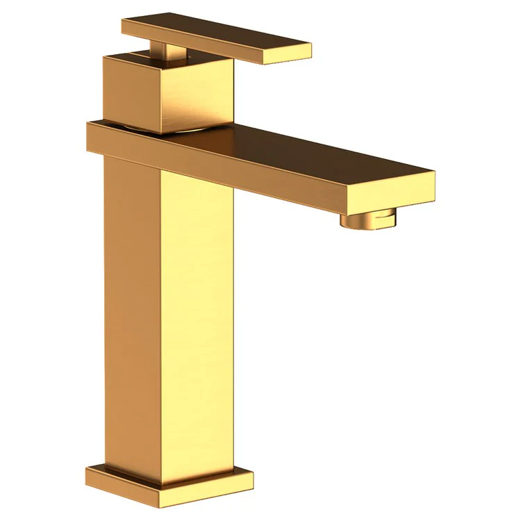 Lavatory Faucet Skylar 1 Lever ADA Satin Brass PVD 1.2 Gallons per Minute Brass Spout Height 5-1/7 Inch - Frankwebs