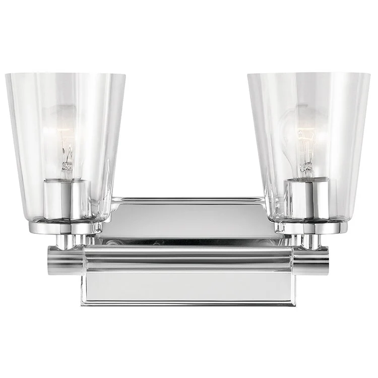 Audrea Two-Light Bathroom Vanity Fixture - Frankwebs
