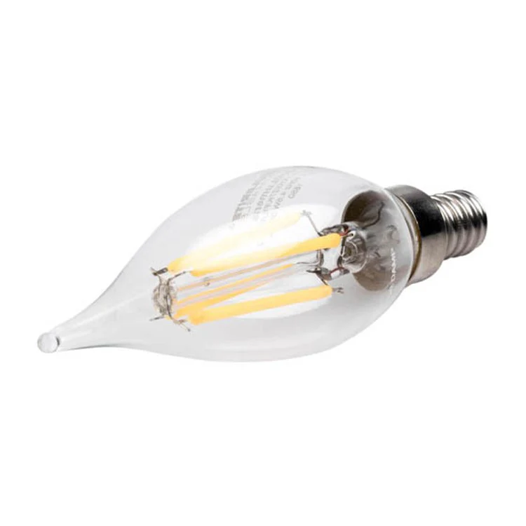Filament 4.5 Watt CA10 E12 120 Volt 3000 Kelvin - Frankwebs