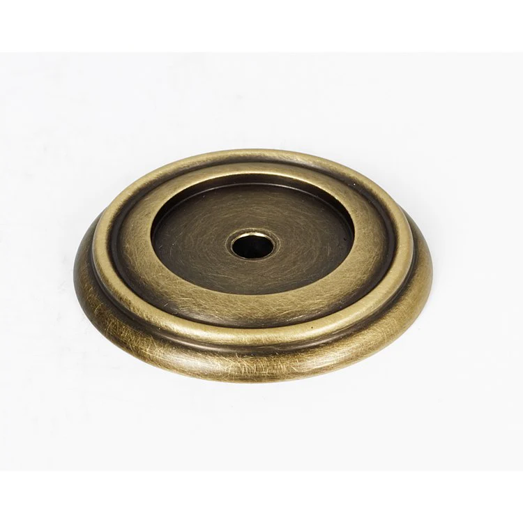 Backplate Charlie's 1-1/2 Inch Satin Brass for A626-38 - Frankwebs