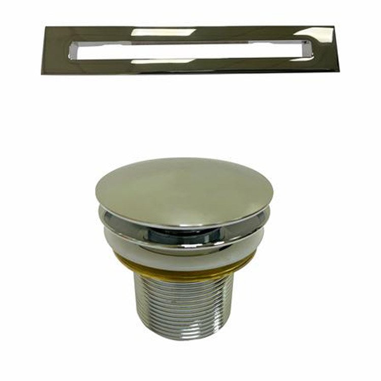 Freestanding Tub Olmos 59 Inch Oval Acrylic White/Brushed Nickel Drain and Overflow No Faucet Holes Tap Deck - Frankwebs