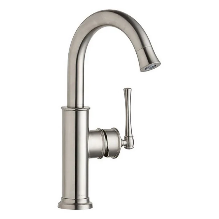 Bar Faucet Explore Deck Mount 1 Forward Only Lever ADA Antique Steel Spout Type Arc Tube - Frankwebs