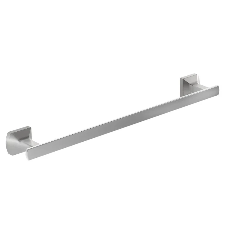 Towel Bar Verity 24 Inch Matte Black Metal Wall Mount 2-5/8 Inch - Frankwebs