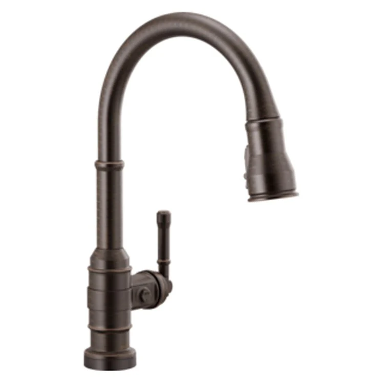 Kitchen Faucet Broderick 1 Lever ADA Arctic Stainless Diamond Seal/Touch2O Pull Down 1.8 Gallons per Minute - Frankwebs