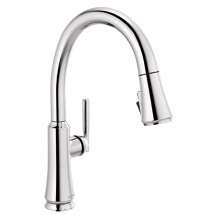 Kitchen Faucet Coranto 1 Lever ADA Arctic Stainless High Arc Gooseneck Pull Down Swivel 360 Degree 1.8 Gallons per Minute - Frankwebs