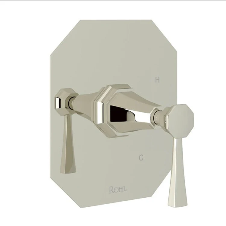 Pressure Balance Valve Trim Deco 1/2 Inch without Diverter 1 Lever Polished Chrome - Frankwebs