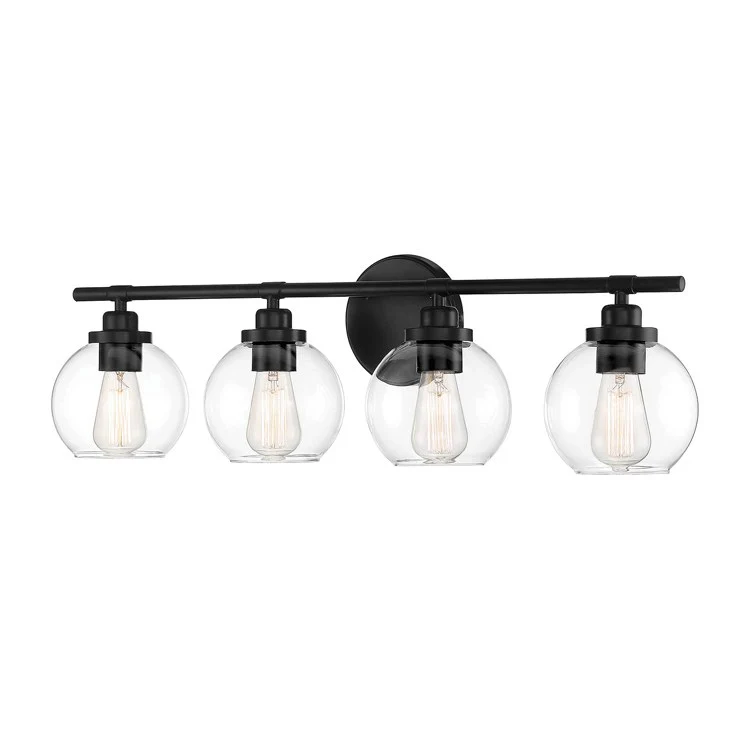 Carson Four-Light Bathroom Vanity Fixture - Frankwebs