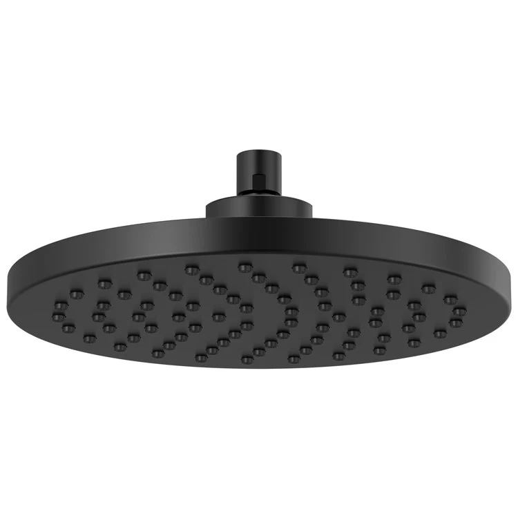 Showerhead Universal Showering 1 Function Rain Can Brilliance Luxe Gold 10 Inch 1.75 Gallons per Minute Round - Frankwebs