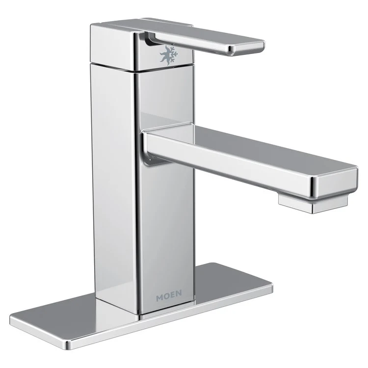 Lavatory Faucet 90 Degree 1 Lever ADA WaterSense Chrome 1.2 Gallons per Minute - Frankwebs
