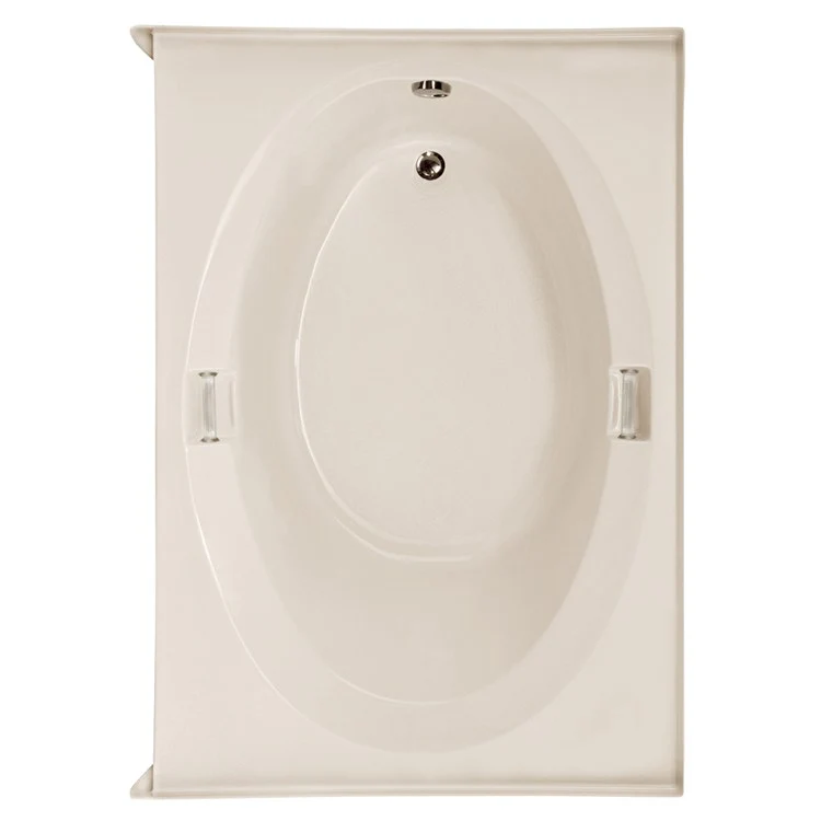 Soaking Tub Studio Collection Marie 60 x 42 Inch Alcove Tub Only Right Hand White Acrylic - Frankwebs