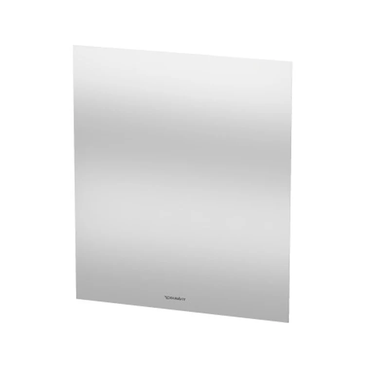 Mirror Light & Mirror 27-1/2 x 23-5/8 Inch White Standard with Lighting Rectangle - Frankwebs