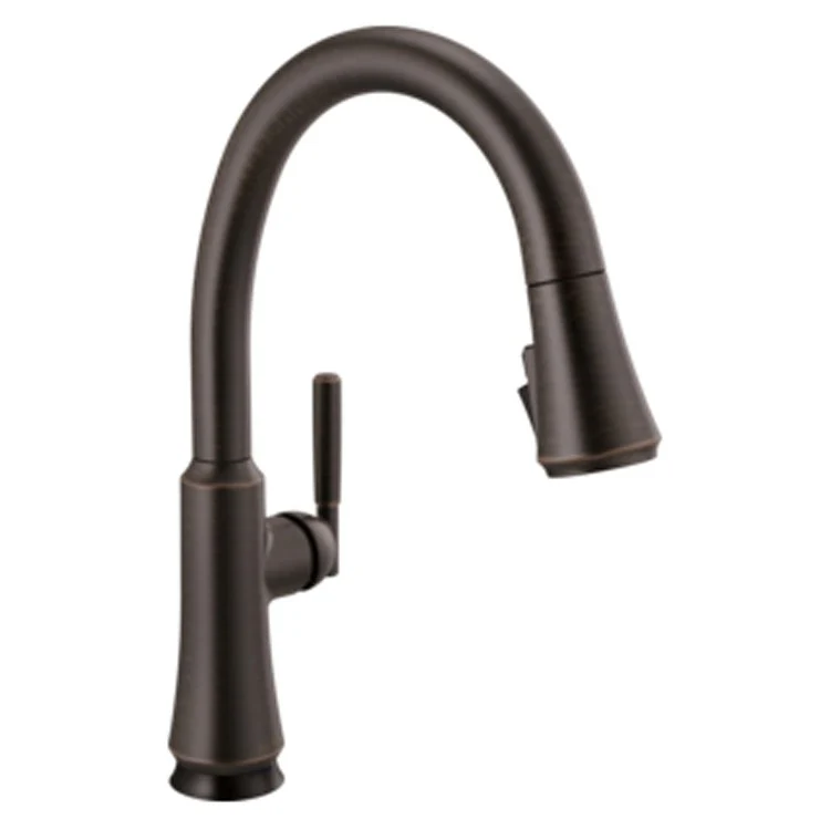 Kitchen Faucet Coranto with Touch2O Technology 1 Lever ADA Arctic Stainless High Arc Gooseneck Pull Down Swivel 360 Degree - Frankwebs