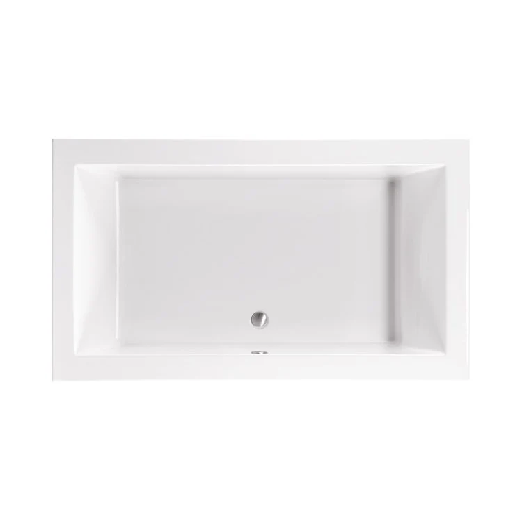 Air Tub Andrea 14 72 x 42 Inch Undermount Air Massage Elite Center Biscuit Rectangle Acrylic CXL 96 Gallons 19-3/4 Inch - Frankwebs