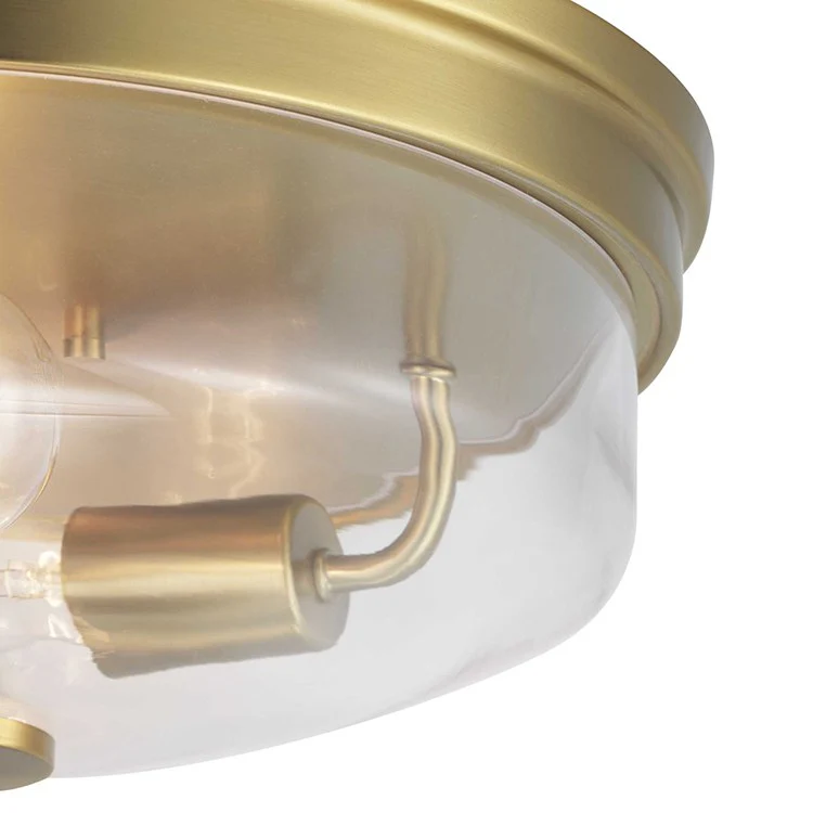Blakely Two-Light Flush Mount Ceiling Fixture - Frankwebs
