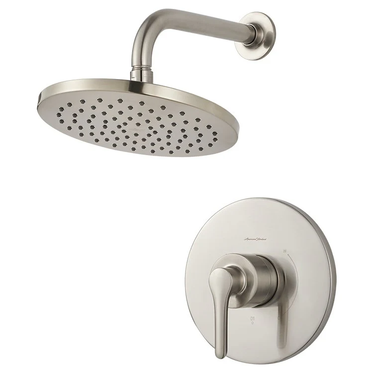 Studio S Pressure Balance Shower Valve Trim with Cartridge and Water-Saving Shower Head - Frankwebs