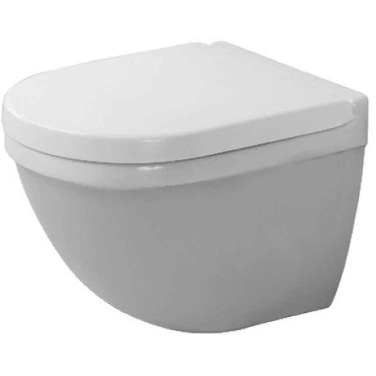 Toilet Starck 3 1 Piece HygieneGlaze White Elongated 14-3/4 Inch 1.6 Gallon per Flush Ceramic Wall Mount - Frankwebs