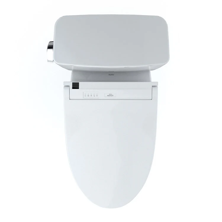 Toilet Drake 2 Pieces Cotton Elongated 29 Inch 1.6 Gallons per Flush Left Hand Chrome Washlet+ C5 - Frankwebs