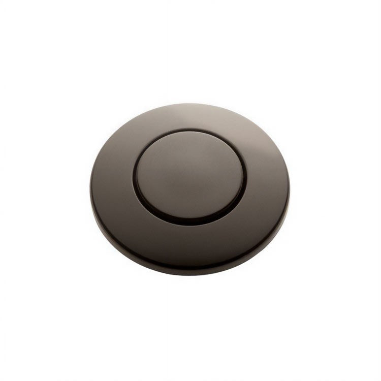Air Switch Button 1-3/4 Inch Brushed Bronze Plastic for Garbage Disposal - Frankwebs