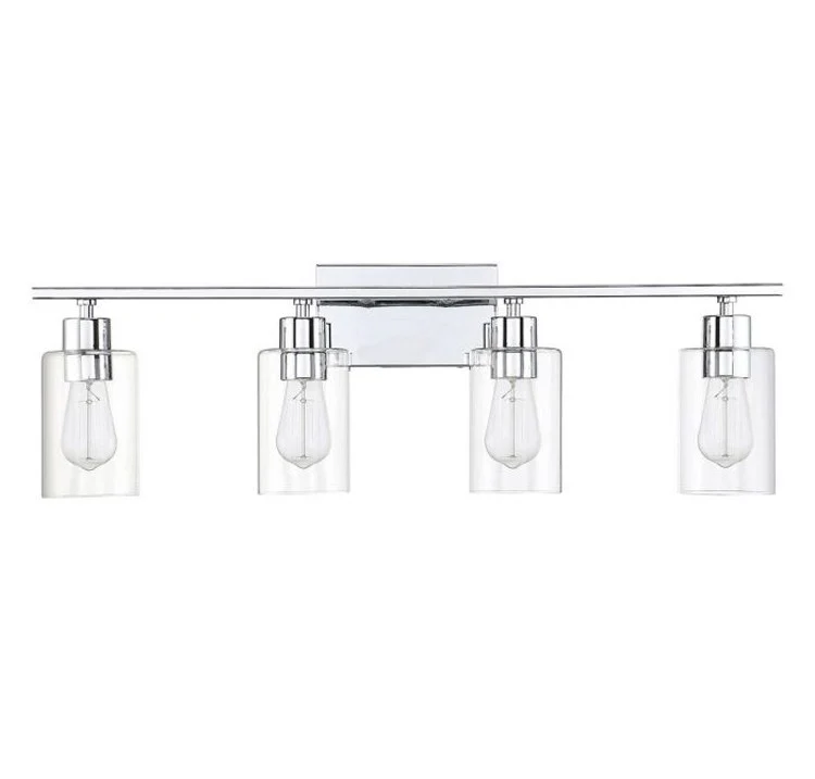 Lambert Four-Light Bathroom Vanity Fixture - Frankwebs